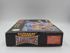 SNES Super Nintendo Spiel Saturday Night Slammasters mit OVP und Anleitung EUR