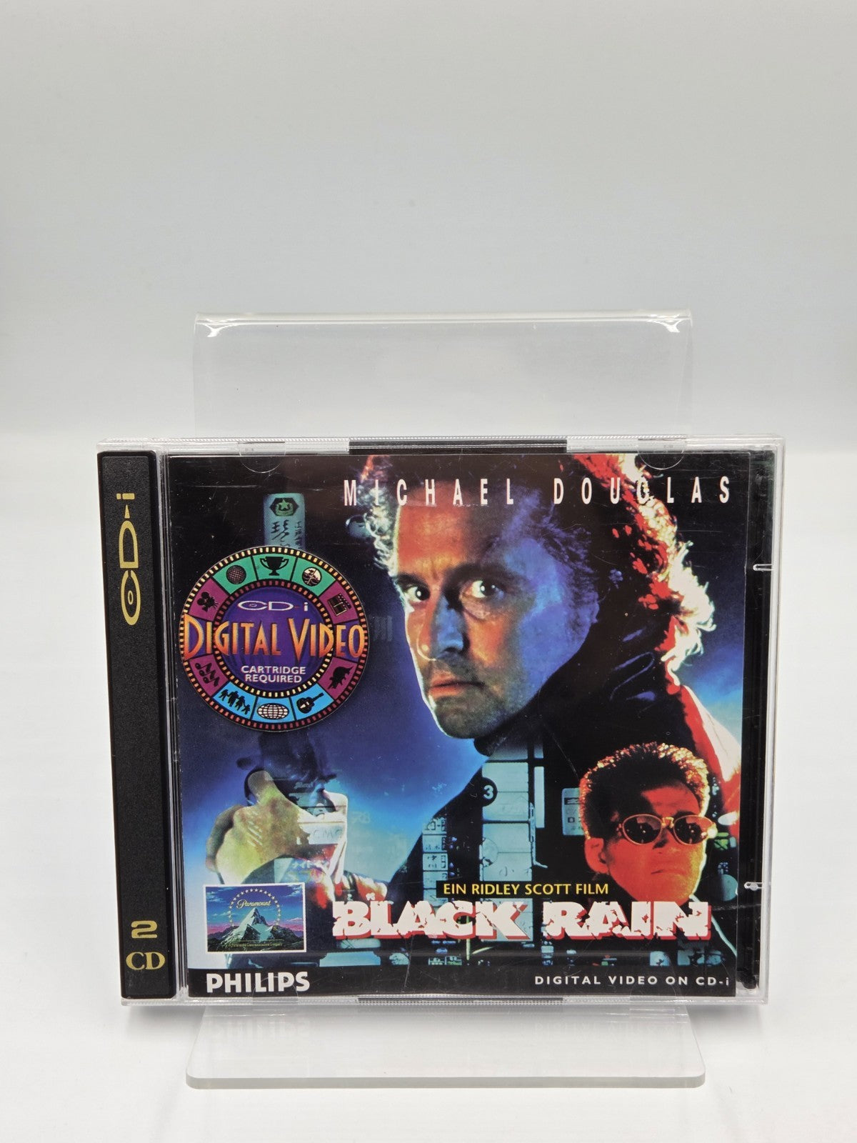Philips CD-i Video CD Black Rain 2 Discs Deutsch