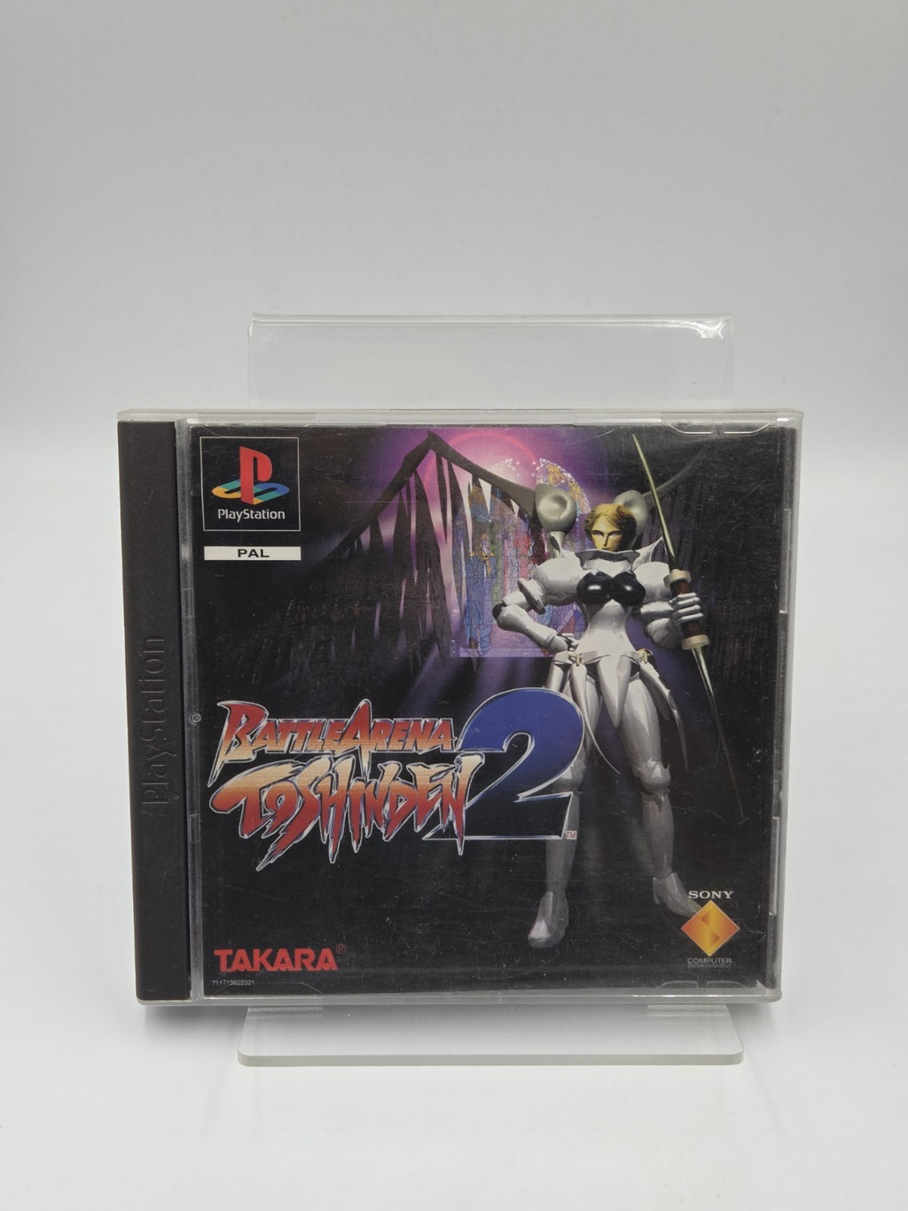 PS1 Playstation 1 Spiel Battle Arena Toshinden 2 + OVP +  Anleitung Multilingual