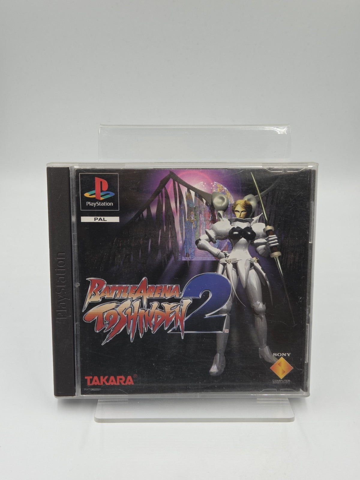 PS1 Playstation 1 Spiel Battle Arena Toshinden 2 + OVP +  Anleitung Multilingual