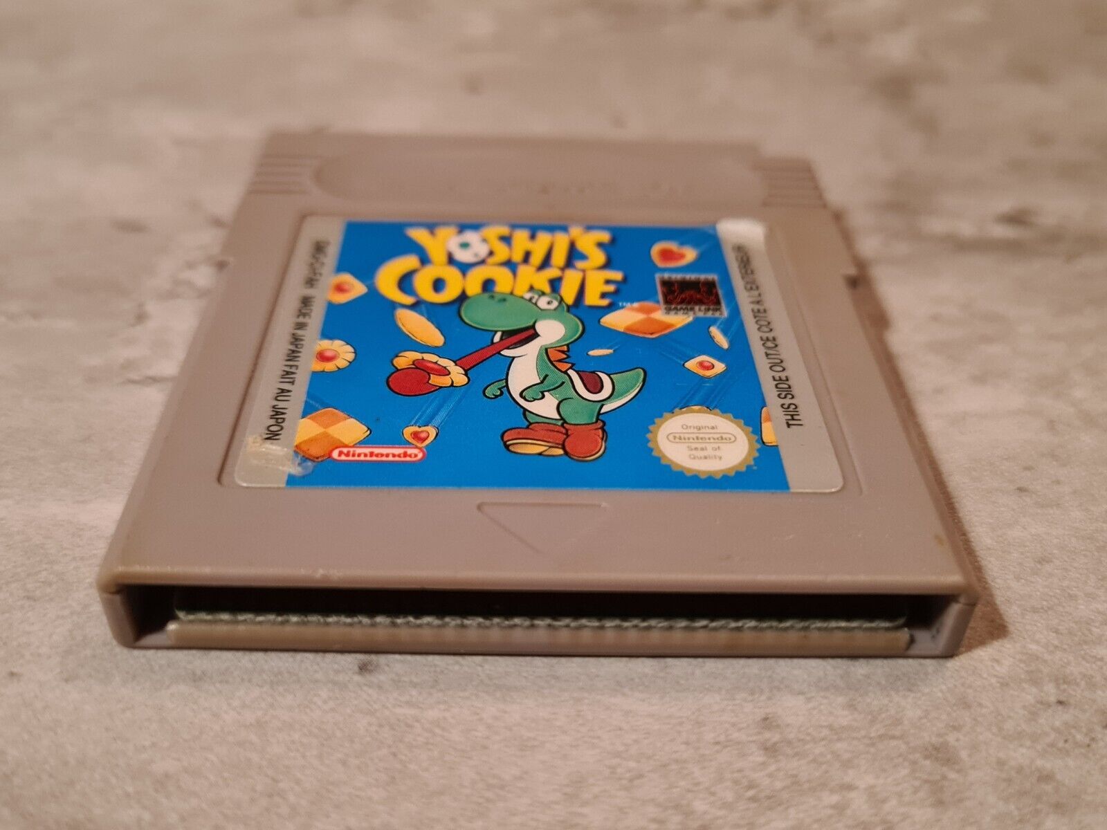 Nintendo Game Boy Classic Spiel Yoshi's Cookie Modul FAH - T-Retro-Games 