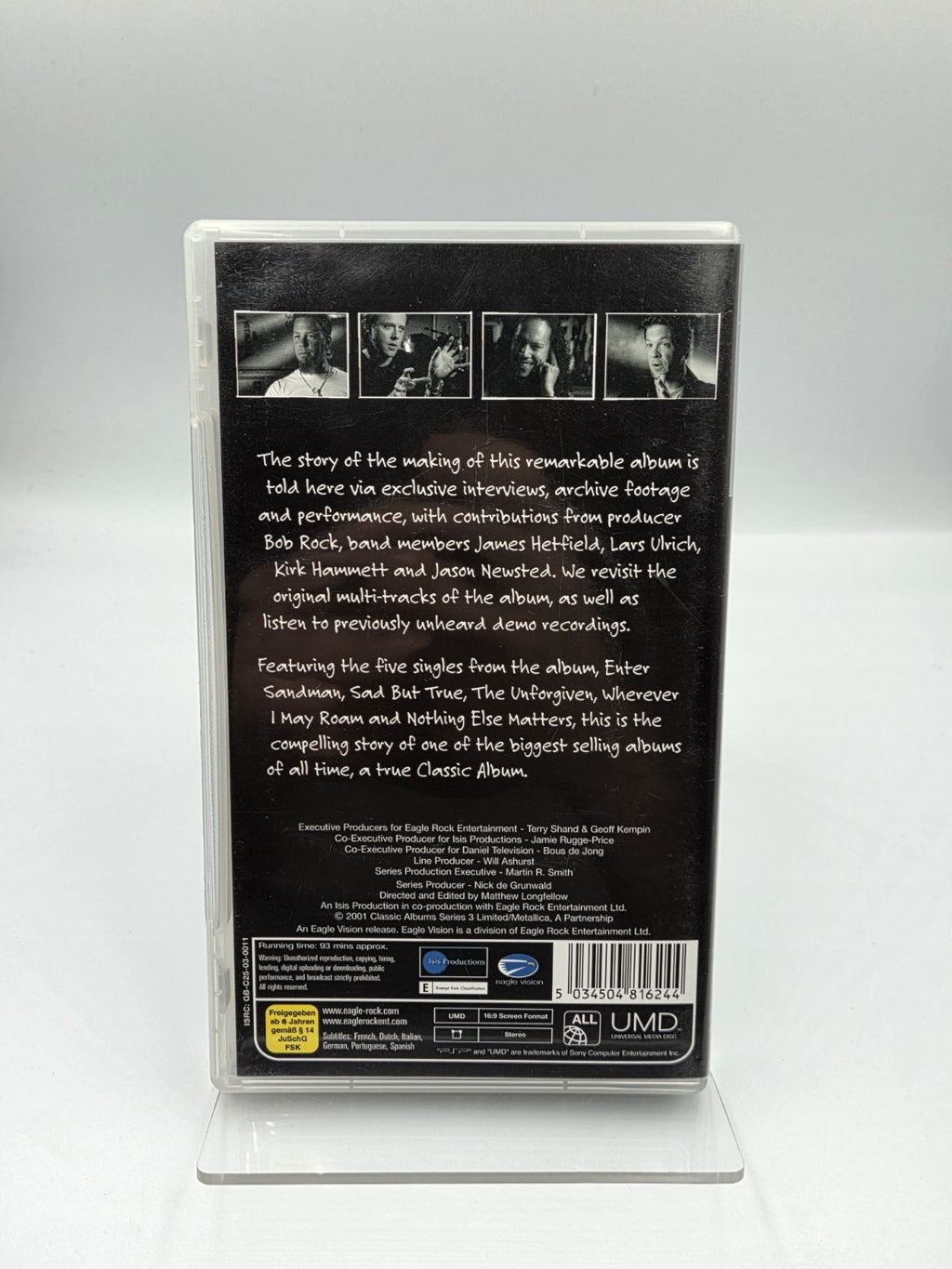 Sony PSP UMD.Music Metallica Englisch