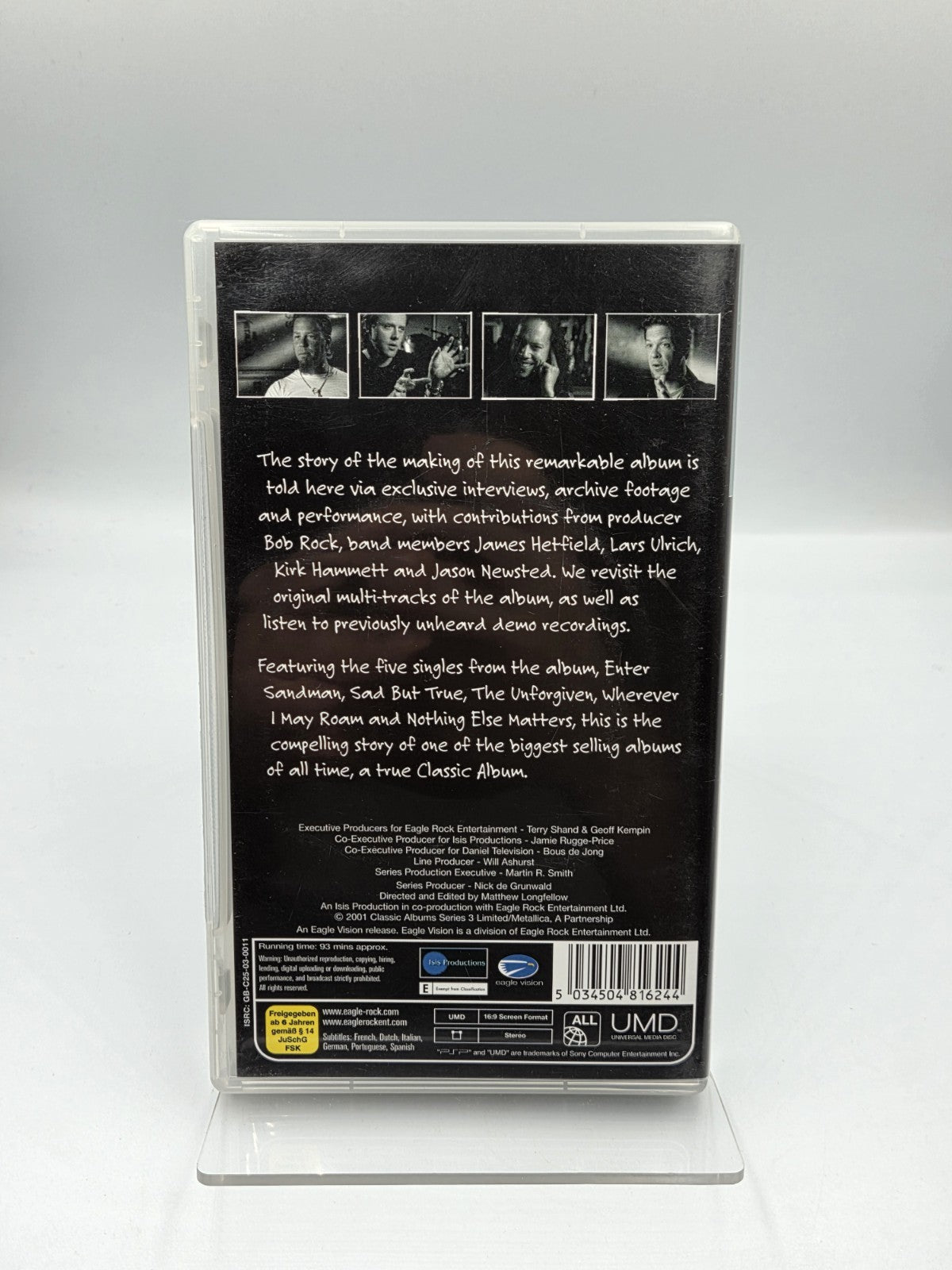 Sony PSP UMD.Music Metallica Englisch