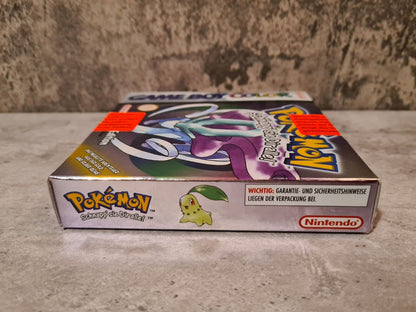Nintendo Game Boy Color Pokemon Kristall Edition mit OVP und Anleitung NOE - T-Retro-Games 