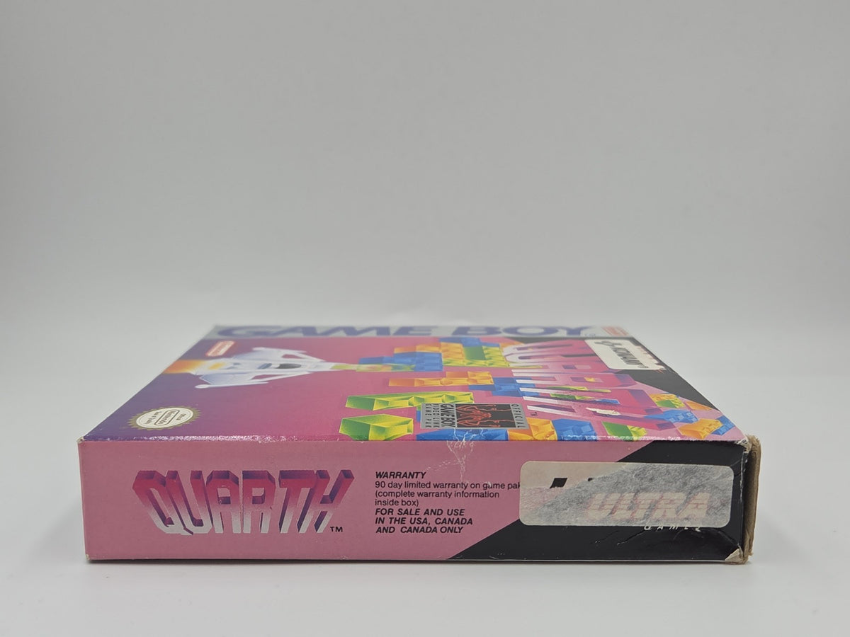 Nintendo Game Boy Classic  Spiel Quarth mit OVP und Anleitung NOE