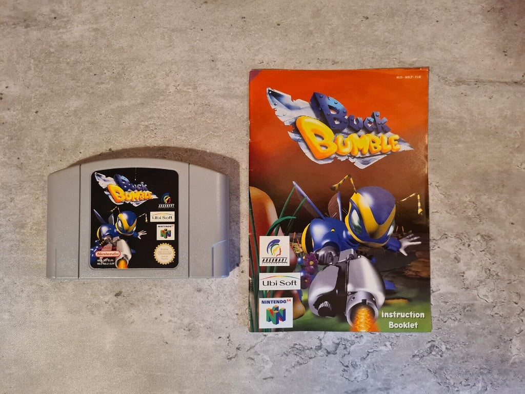 N64 Nintendo 64 Buck Bumble mit OVP und Anleitung EUR - T-Retro-Games 