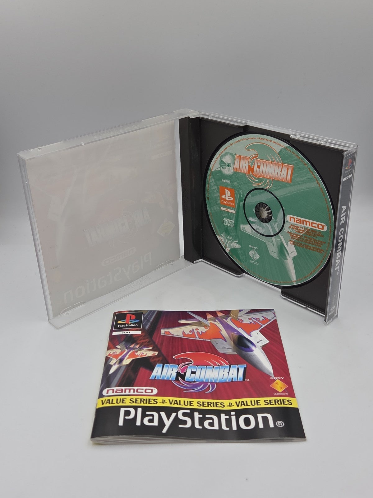 PS1 Playstation 1 Spiel Air Combat mit OVP und Anleitung Deutsch