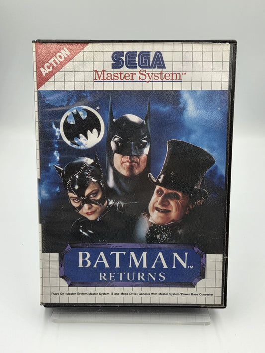 Sega Master System Batman Returns mit OVP und Anleitung Multilingual 