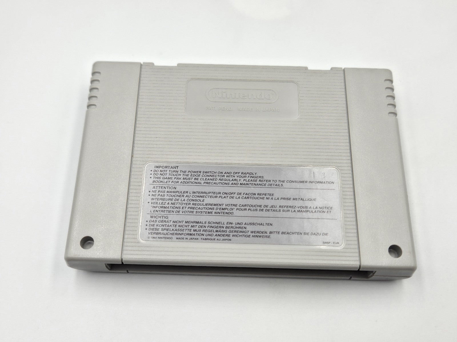 SNES Super Nintendo Spiel Joe & Mac 3 mit OVP und Anleitung EUR