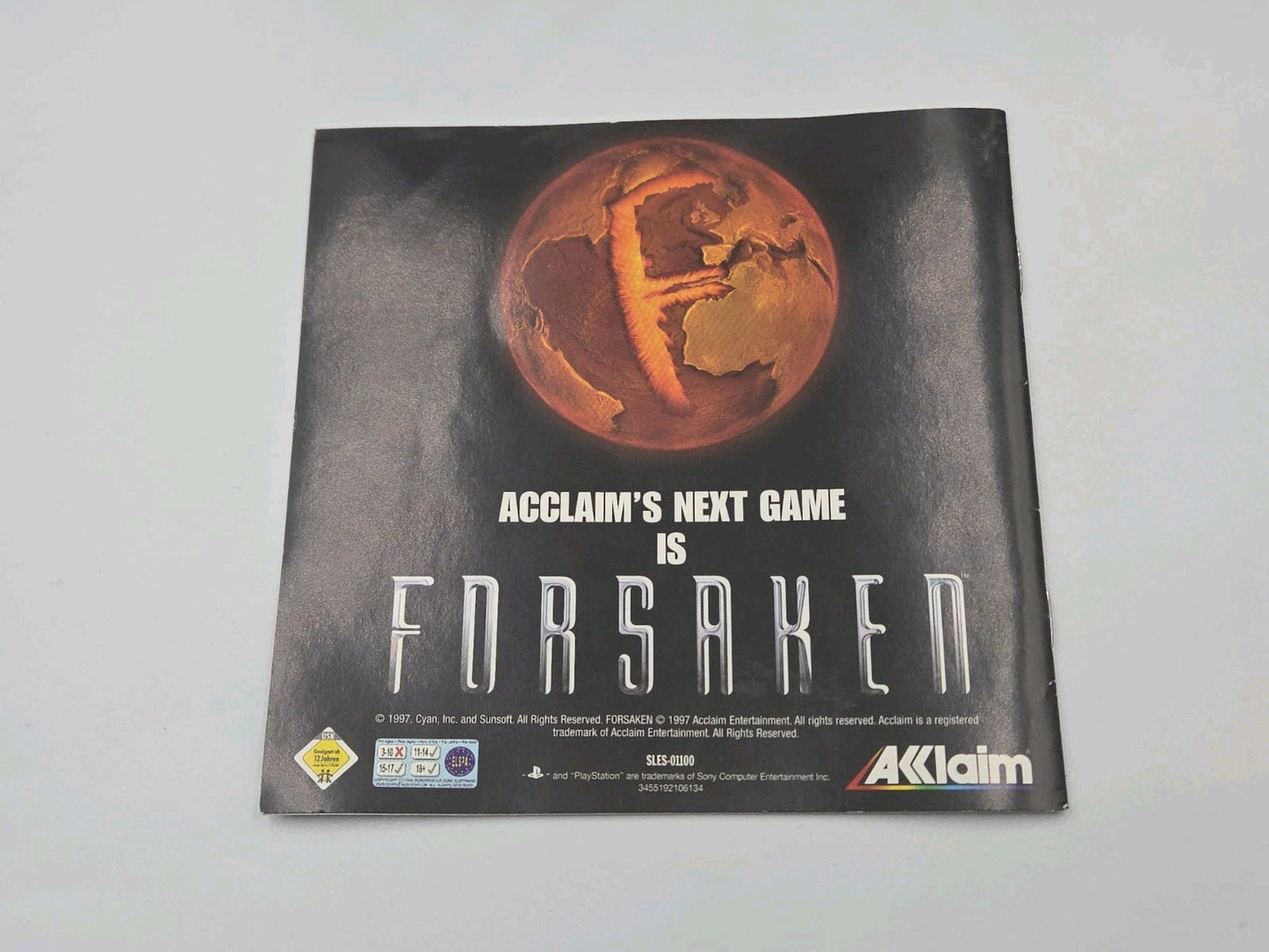 PS1 Playstation 1 Spiel Riven Sequel To Myst mit OVP und Anleitung Deutsch