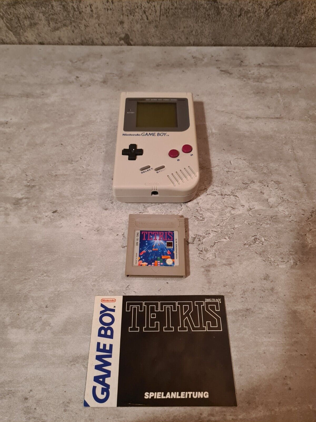 Game Boy Classic Konsole Console Tetris OVP NOE Deutsch - T-Retro-Games 