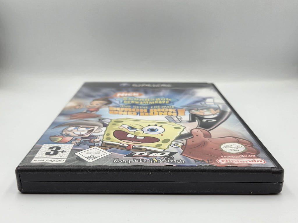 GameCube Spongebob und seine Freunde Durch Dick Und Dünn! + OVP + Anleitung NOE - T-Retro-Games 
