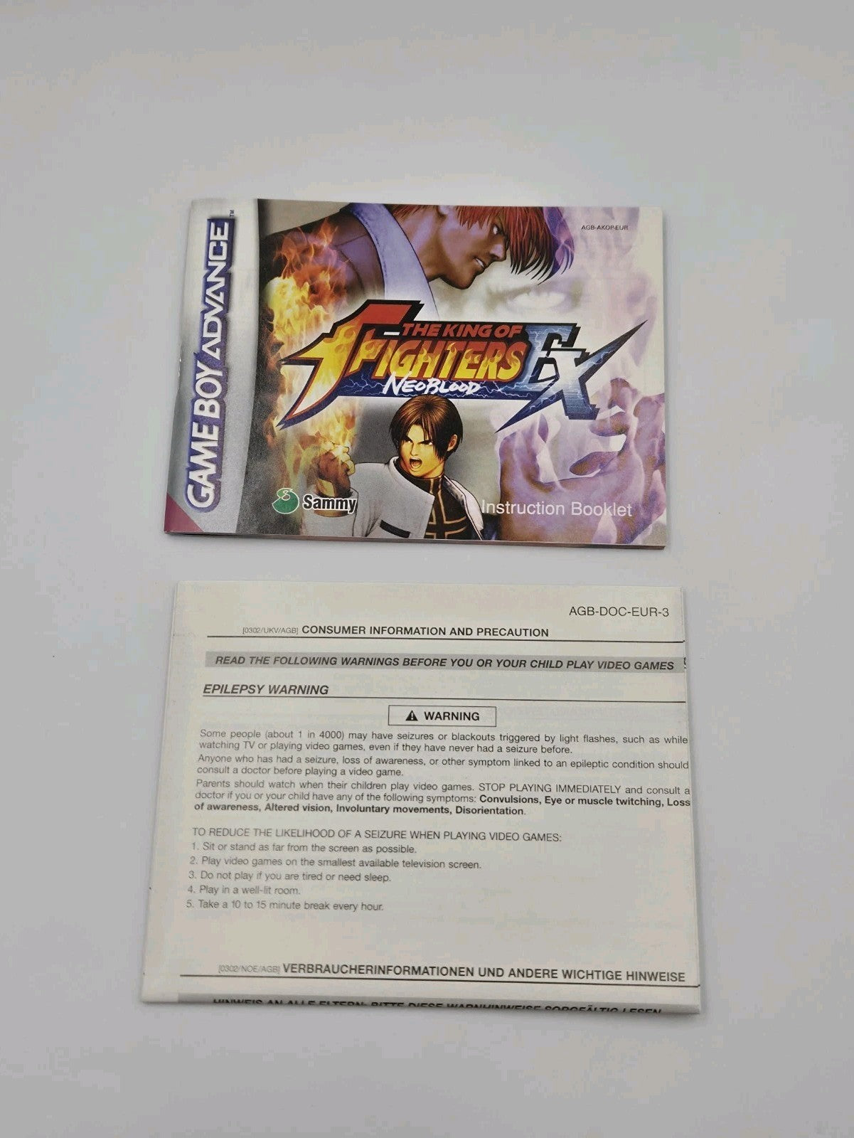 Game Boy Advance The King of Fighters Ex Neo Blood + OVP + Anleitung EUR