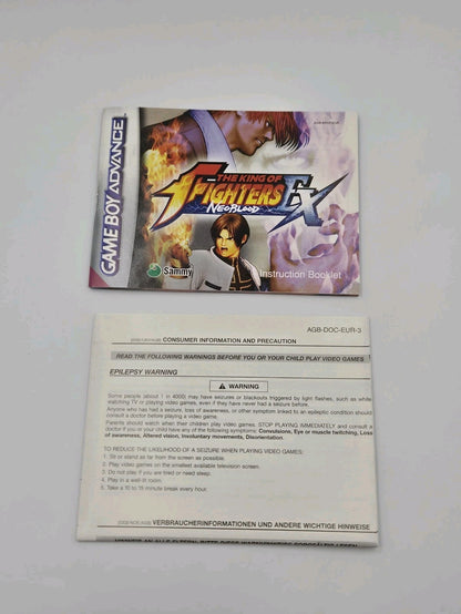 Game Boy Advance The King of Fighters Ex Neo Blood + OVP + Anleitung EUR