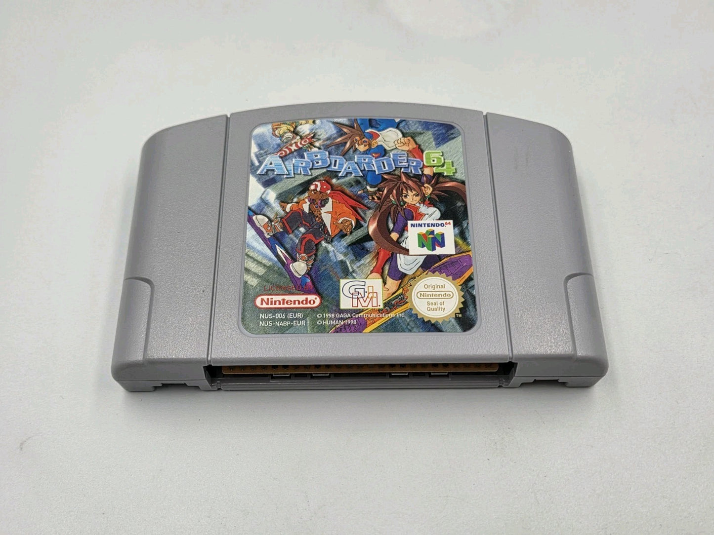 N64 Nintendo 64 Airboarder64 mit OVP und Anleitung EUR