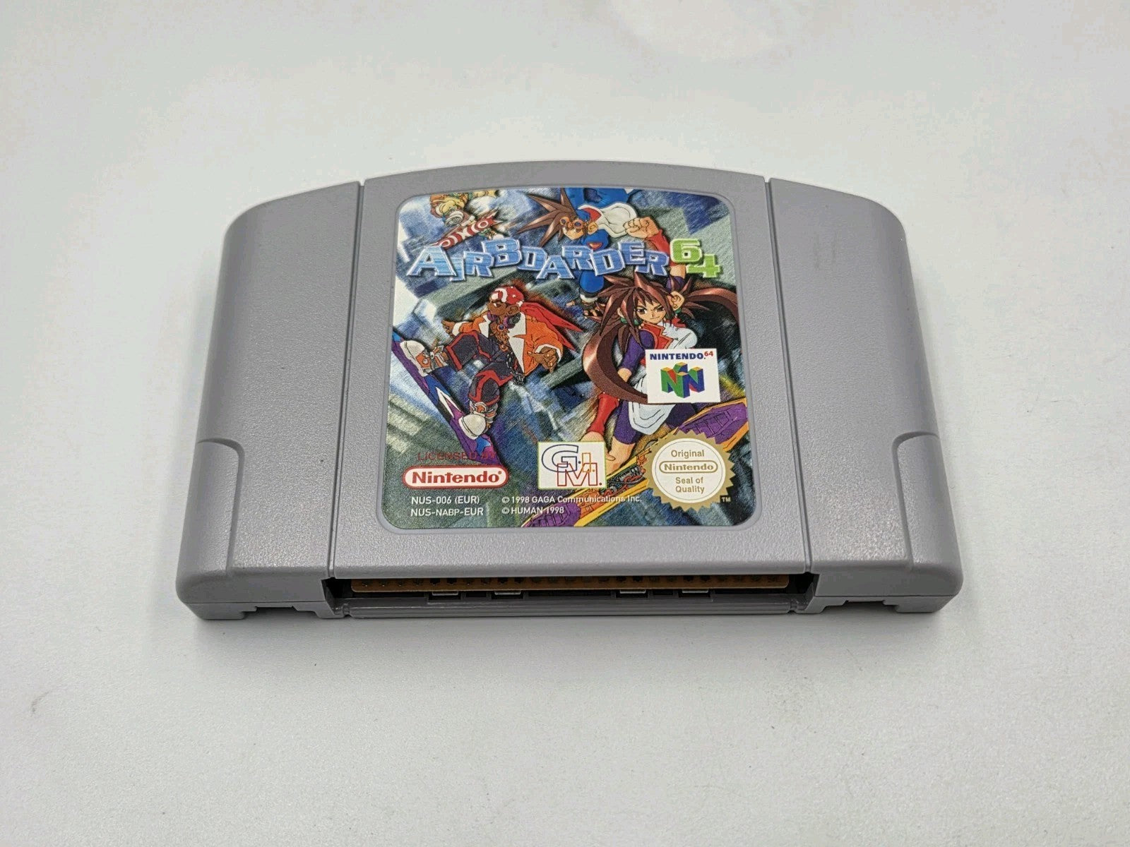 N64 Nintendo 64 Airboarder64 mit OVP und Anleitung EUR
