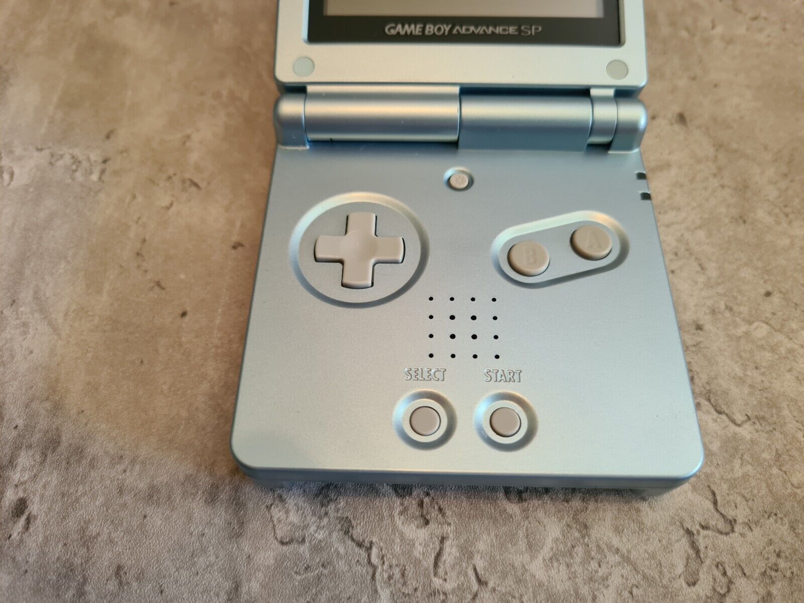 Game Boy Advance SP Arctic Blue EUR OVP Konsole Console - T-Retro-Games 