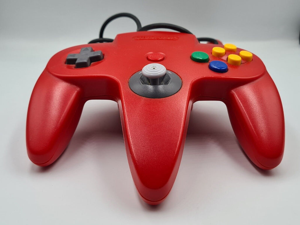 Nintendo 64 N64 Controller Rot Red - T-Retro-Games 