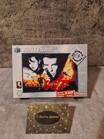 N64 Nintendo 64 GoldenEye 007 mit OVP und Anleitung EUR - T-Retro-Games 