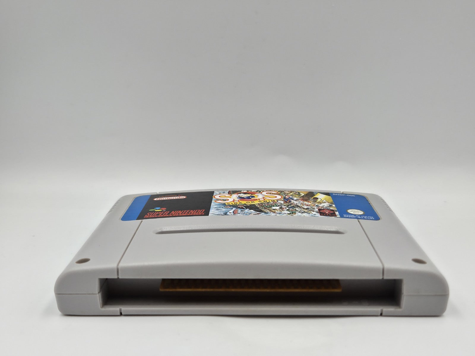 SNES Super Nintendo S.O.S. Sink or Swim Modul EUR