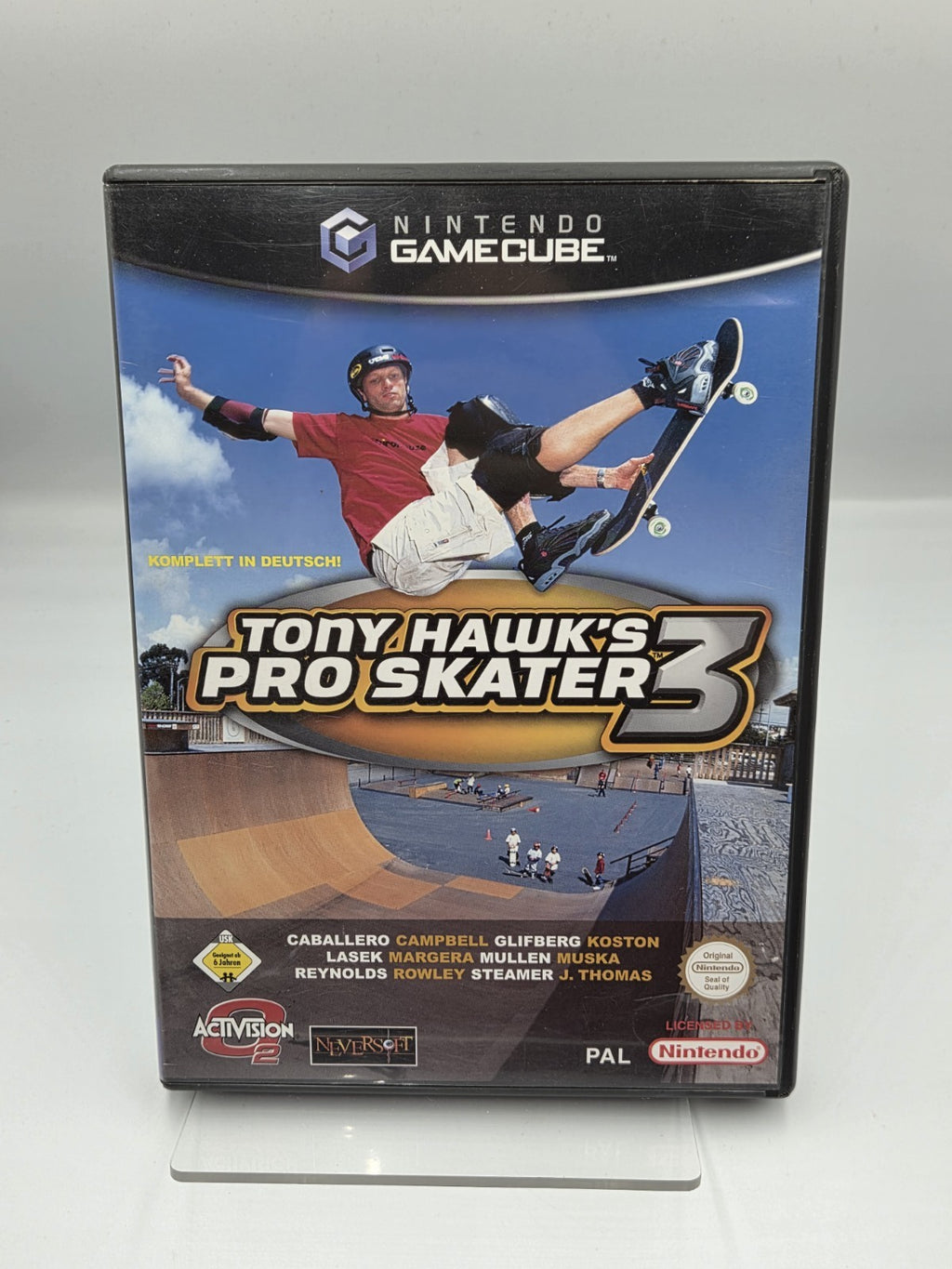 Nintendo GameCube Tony Hawk's Pro Skater 3 mit OVP und Anleitung NOE - T-Retro-Games 