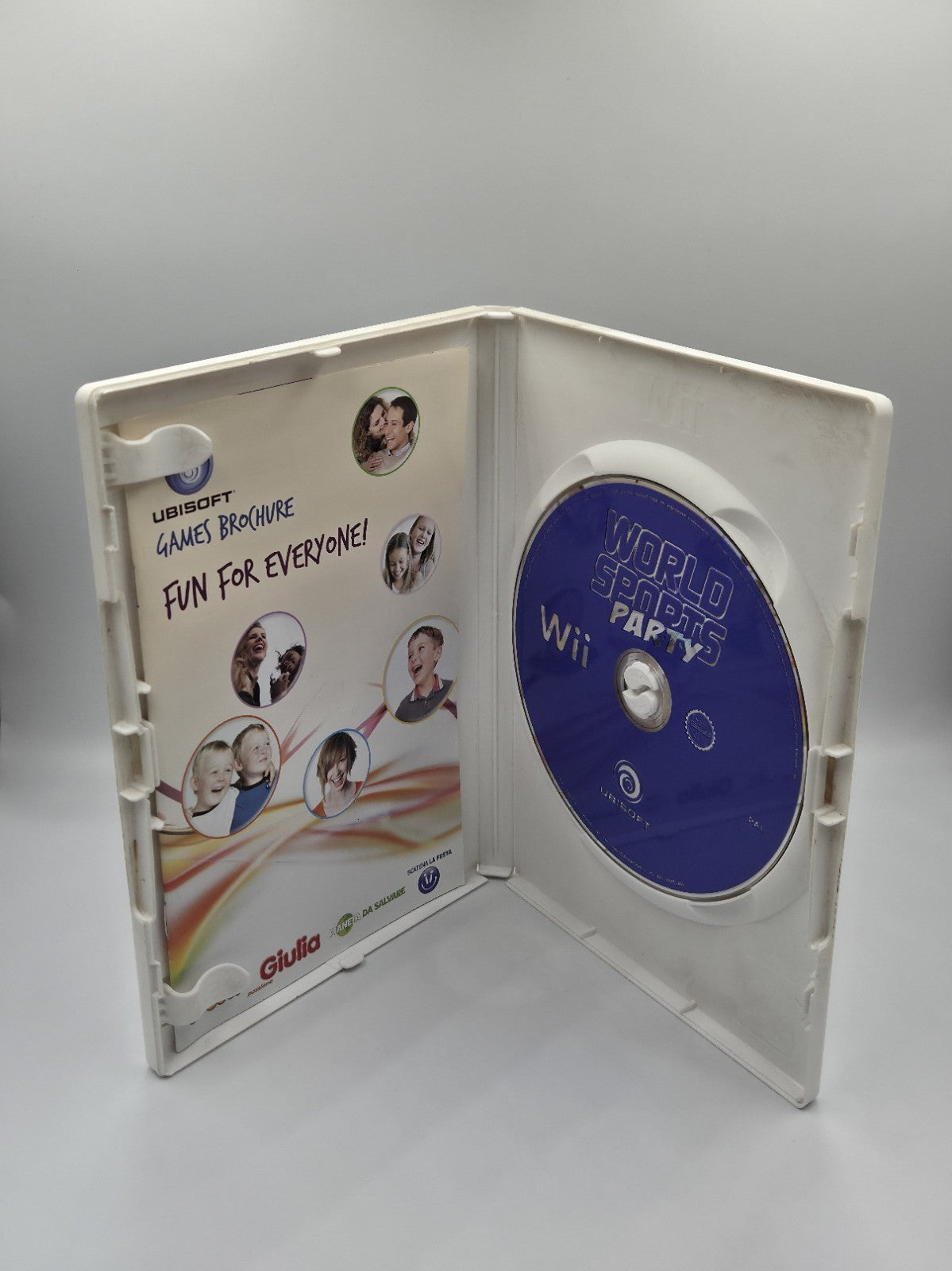 Nintendo Wii Spiel Holiday Sports Party mit OVP und Anleitung ITA