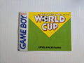 Game Boy Classic Nintendo World Cup Spielanleitung Instruction Booklet NOE
