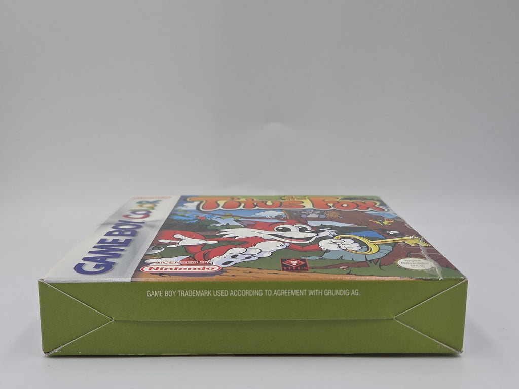 Nintendo Game Boy Color Spiel The Titus Fox mit OVP und Anleitung EUR