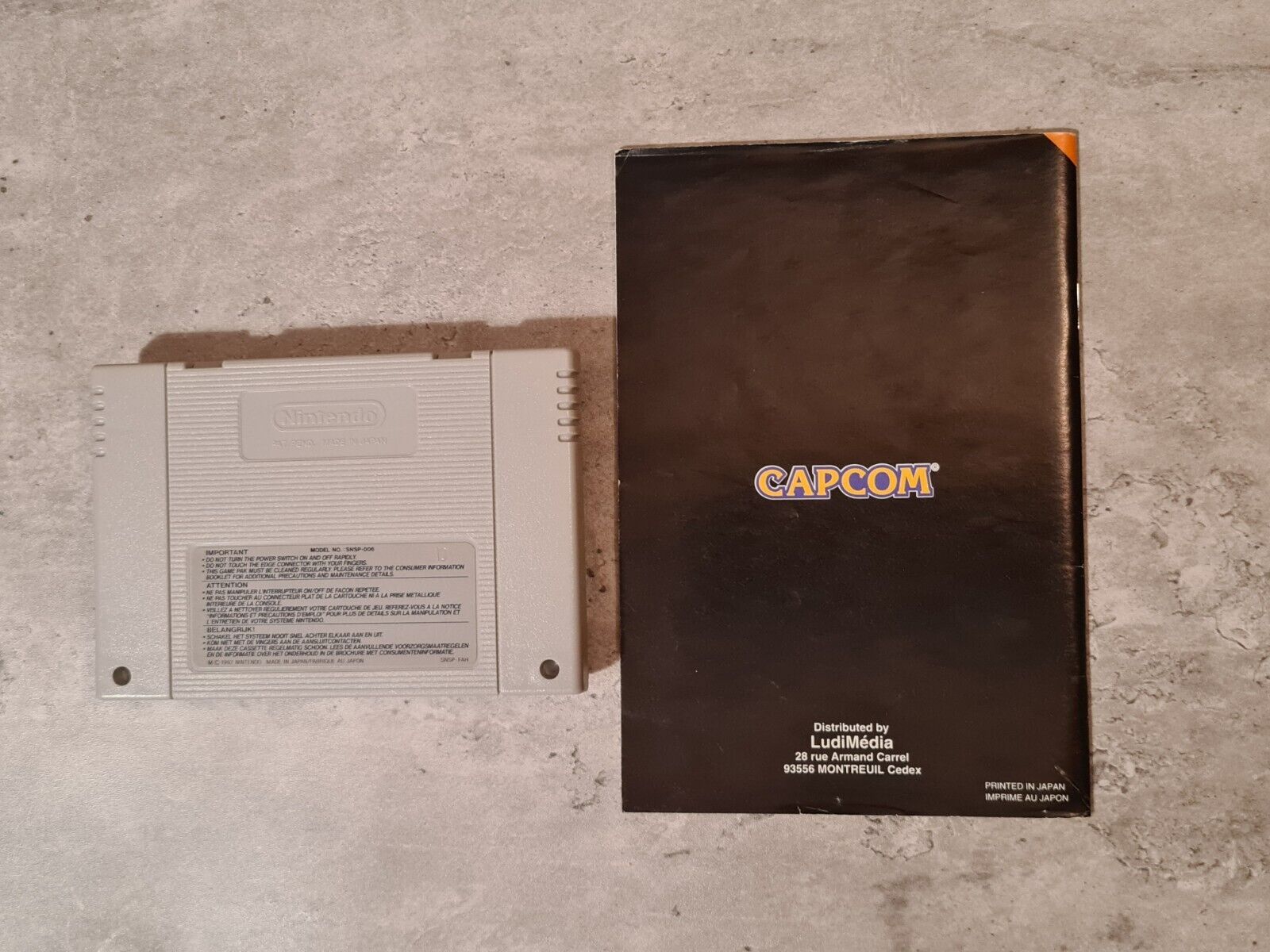 SNES Super Nintendo Demon's Crest mit OVP und Anleitung FAH - T-Retro-Games 