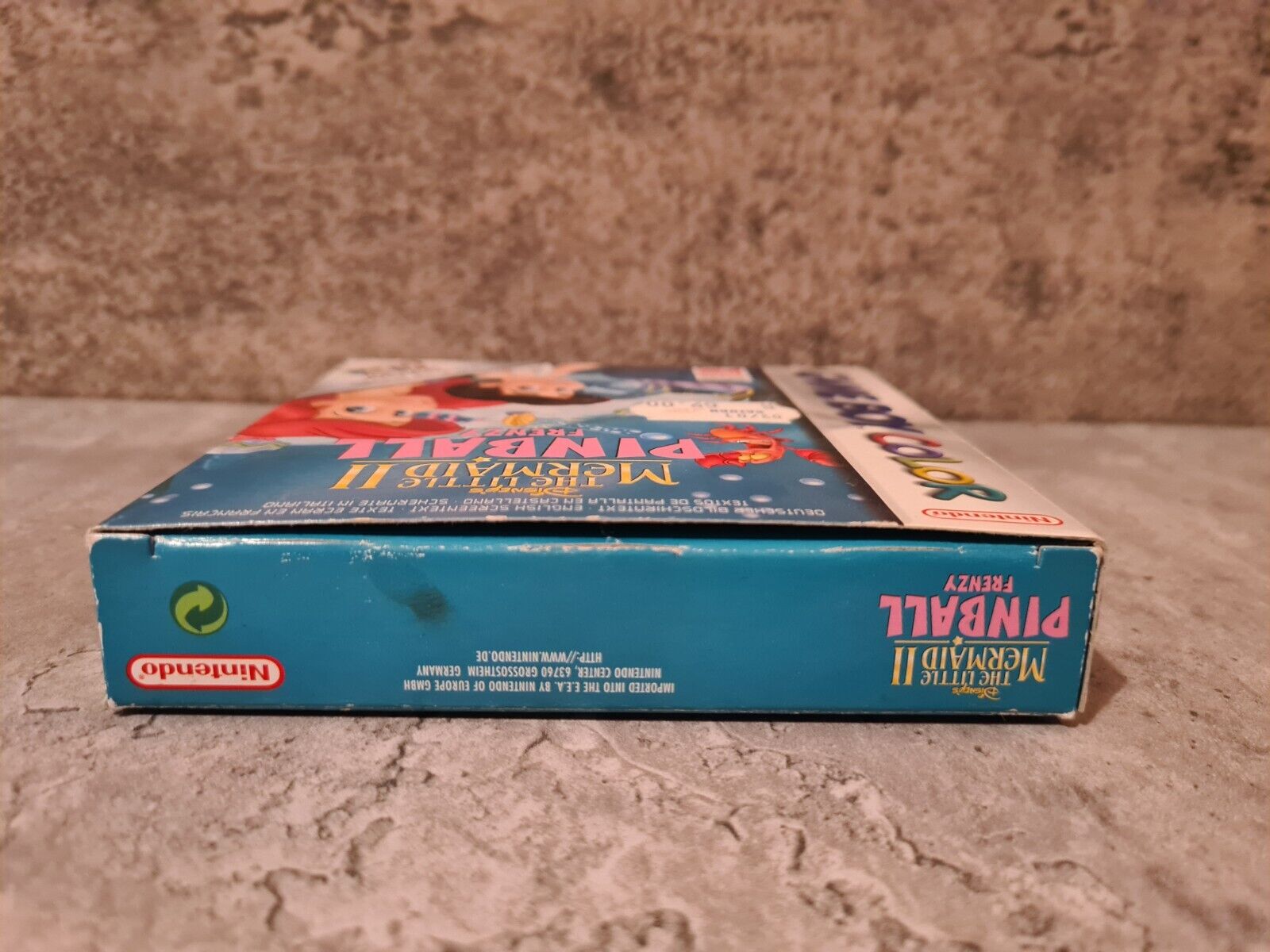 Gameboy Color Disney's The Little Mermaid II Pinball Frenzy + OVP und Anleitung - T-Retro-Games 