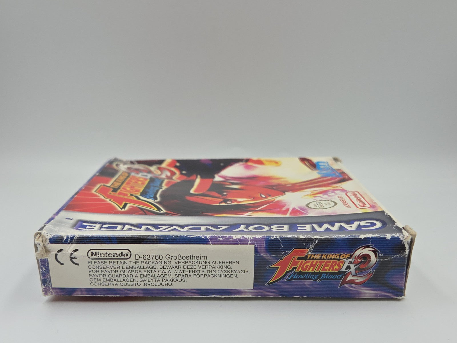 Game Boy Advance The King of Fighters Ex 2 Howling Blood + OVP und Anleitung EUR