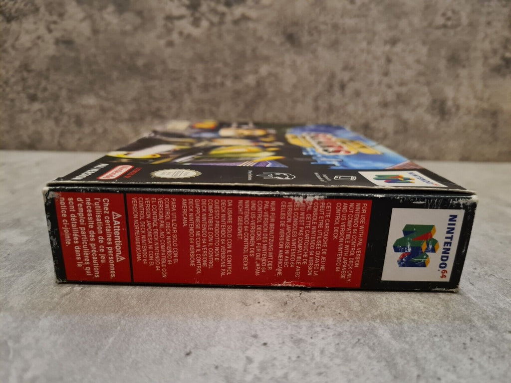 N64 Nintendo 64 S.C.A.R.S mit OVP und Anleitung EUR - T-Retro-Games 