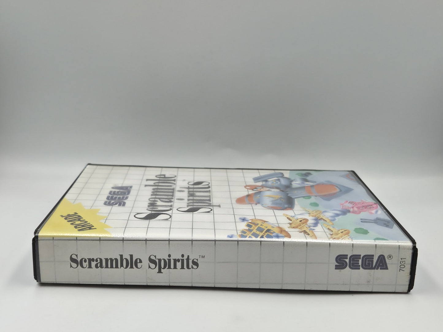 Sega Master System Spiel Scramble Spirits mit OVP Multi Language 