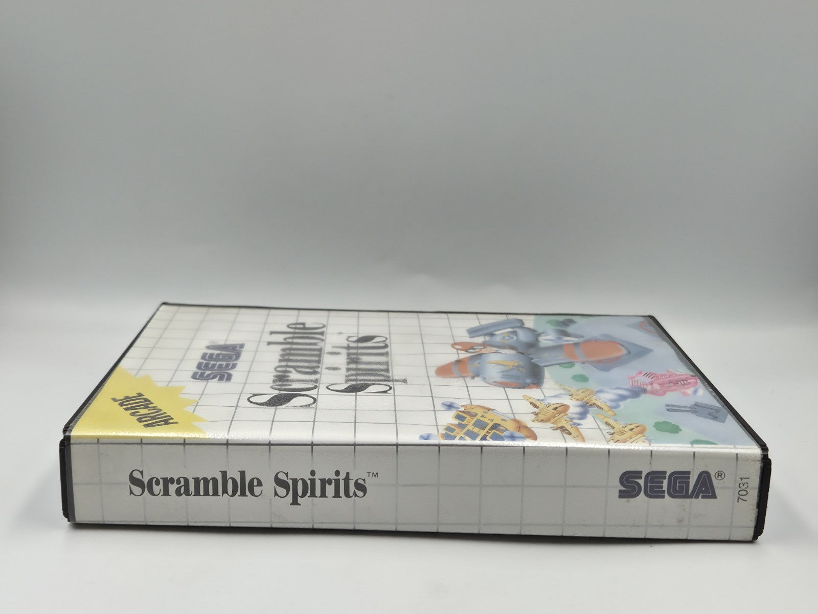 Sega Master System Spiel Scramble Spirits mit OVP Multi Language 