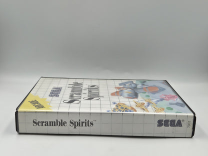 Sega Master System Spiel Scramble Spirits mit OVP Multi Language 