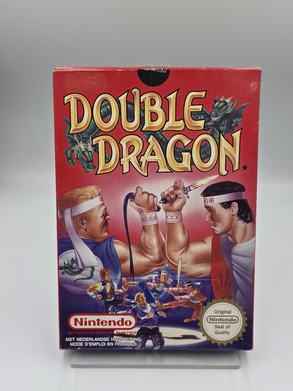Nintendo NES Spiel Double Dragon mit OVP und Anleitung FAH