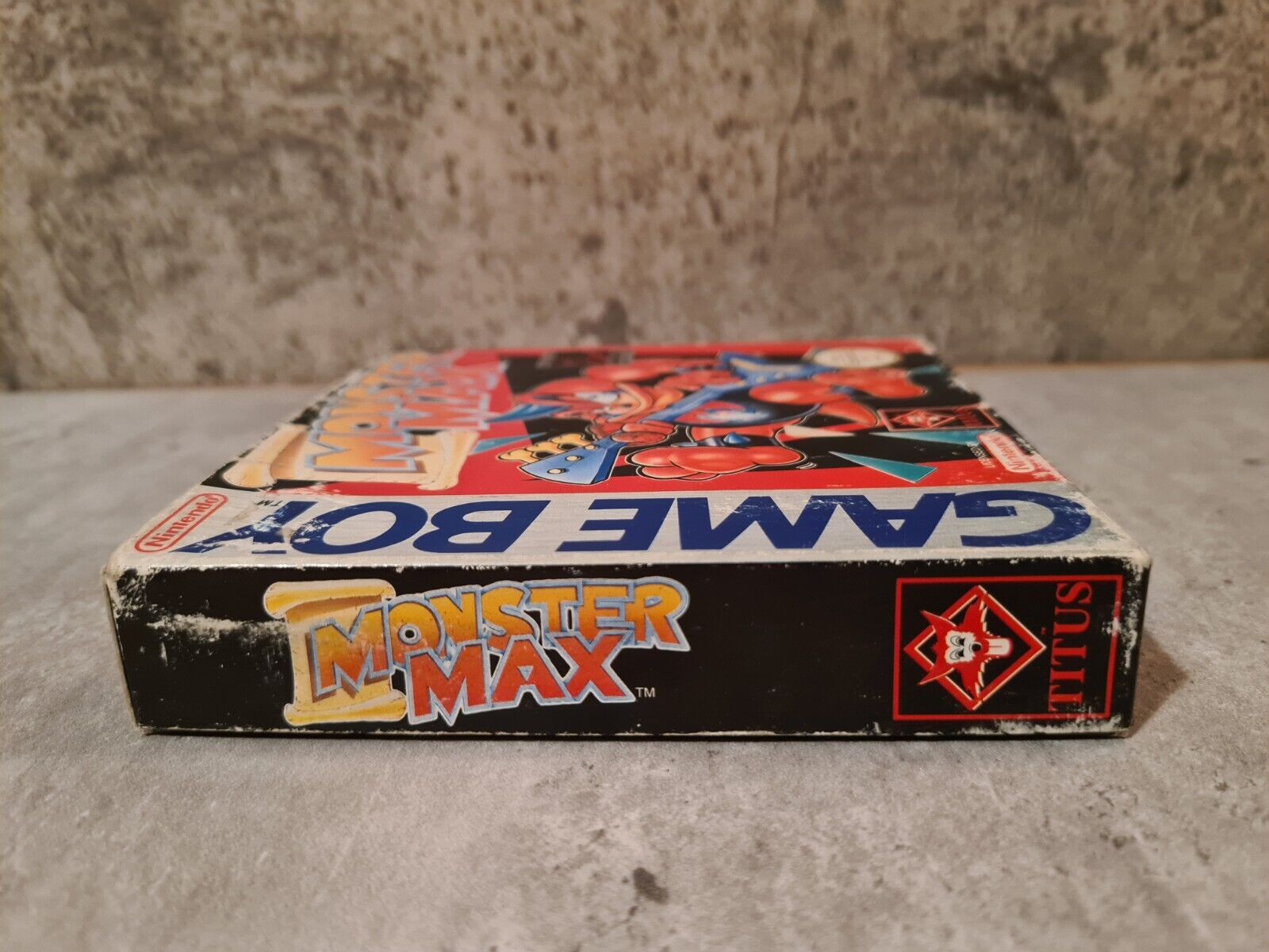 Nintendo Game Boy Classic Monster Max mit OVP und Anleitung FRG - T-Retro-Games 