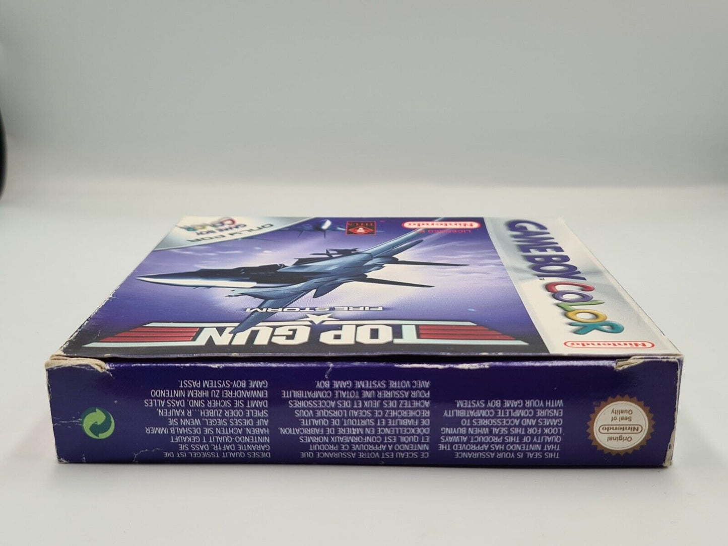 Nintendo Game Boy Color Top Gun Fire Storm mit OVP und Anleitung EUR - T-Retro-Games 