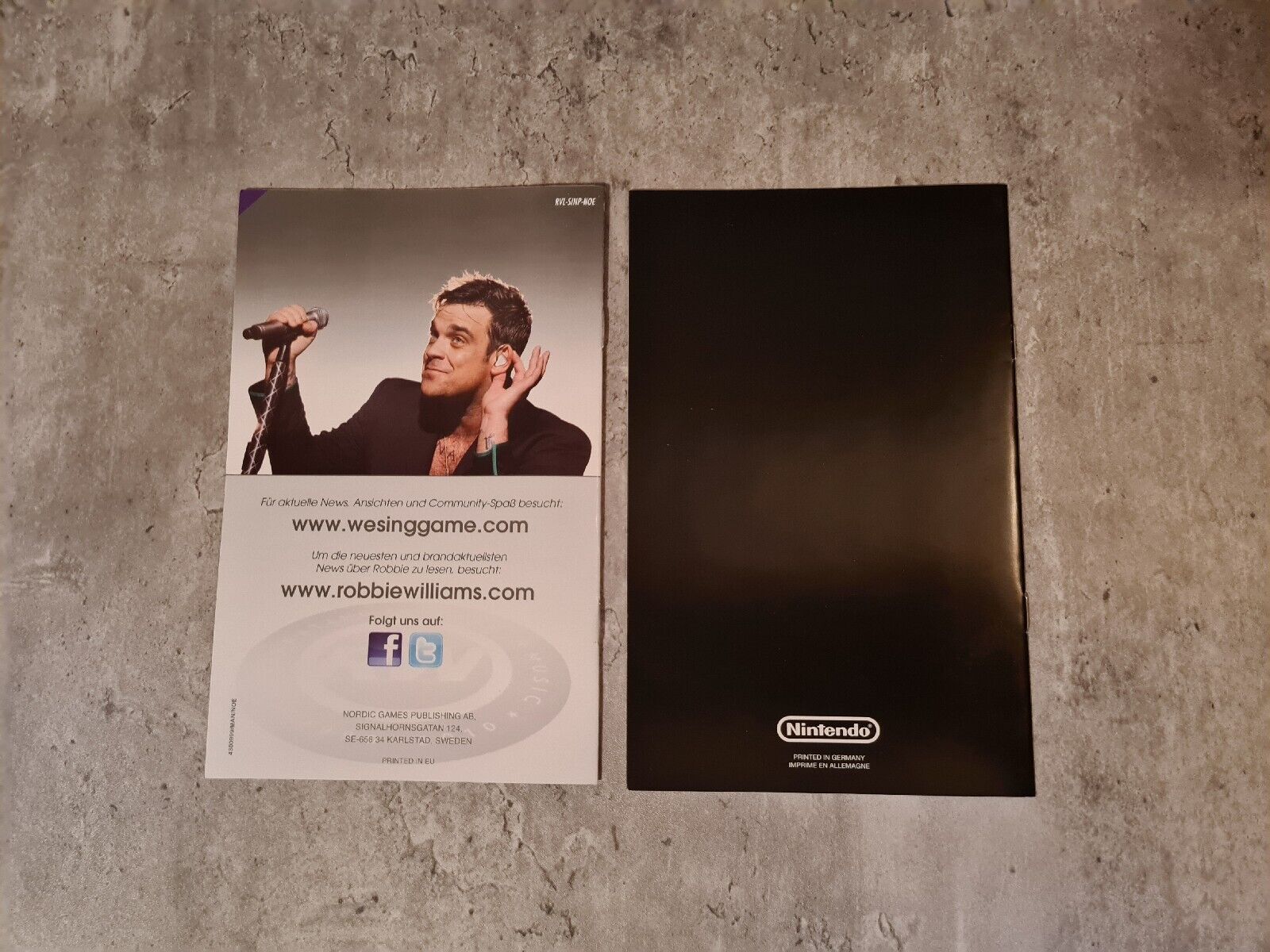 Nintendo Wii Spiel We Sing Robbie Williams mit OVP und Anleitung NOE - T-Retro-Games 