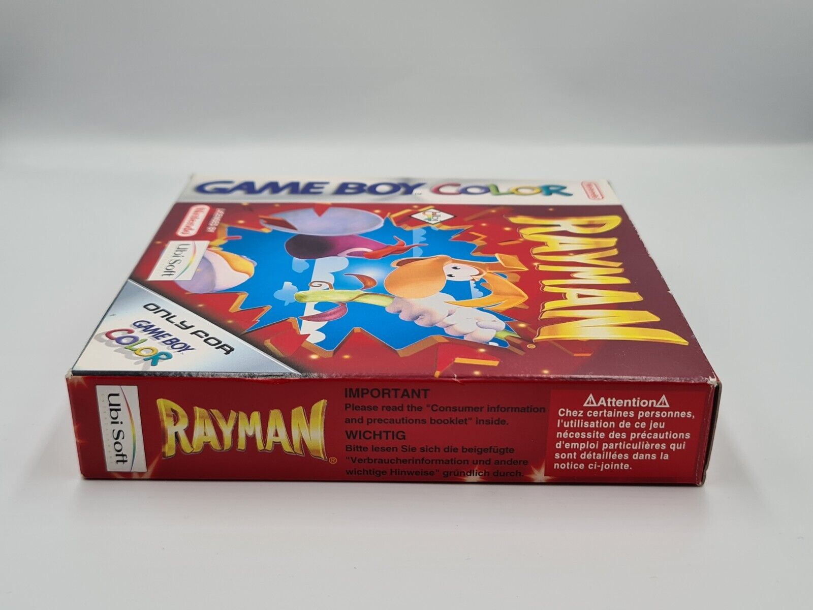 Nintendo Game Boy Color Spiel Rayman mit OVP und Anleitung EUR - T-Retro-Games 