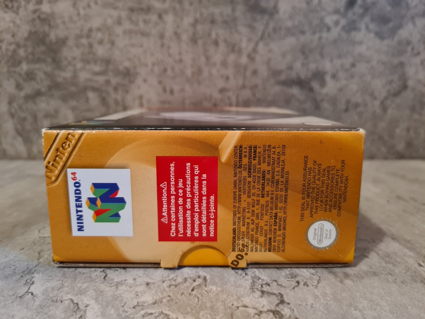 N64 Nintendo 64 Rumble Pak Vibration Kit mit OVP und Anleitung EUR