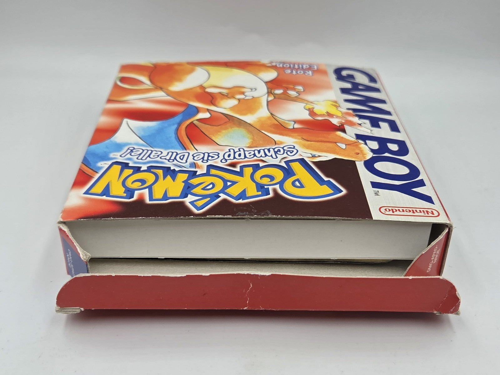 Nintendo Game Boy Classic Pokemon Rote Edition mit OVP und Anleitung NOE