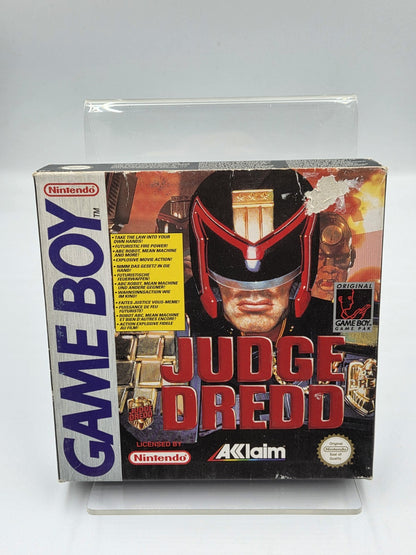 Nintendo Game Boy Classic Spiel Judge Dredd mit OVP und Anleitung EUR