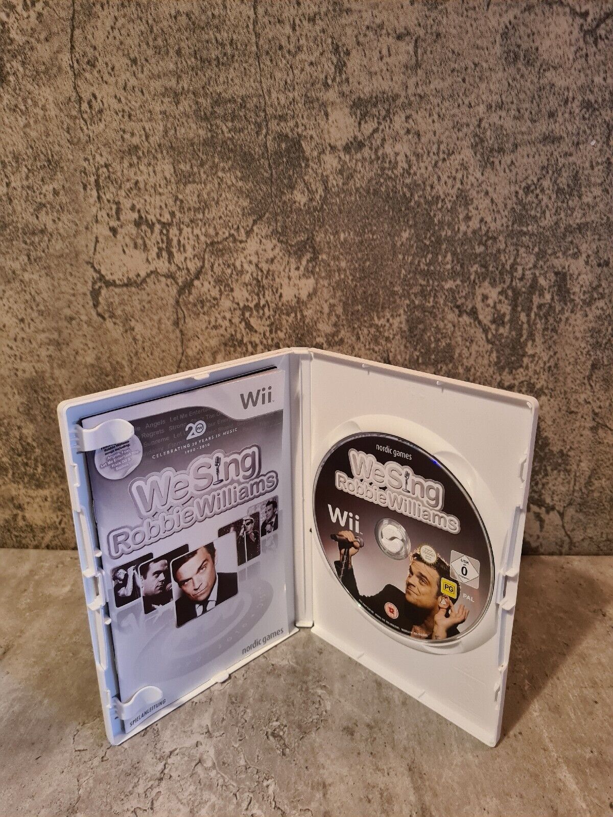 Nintendo Wii Spiel We Sing Robbie Williams mit OVP und Anleitung NOE - T-Retro-Games 