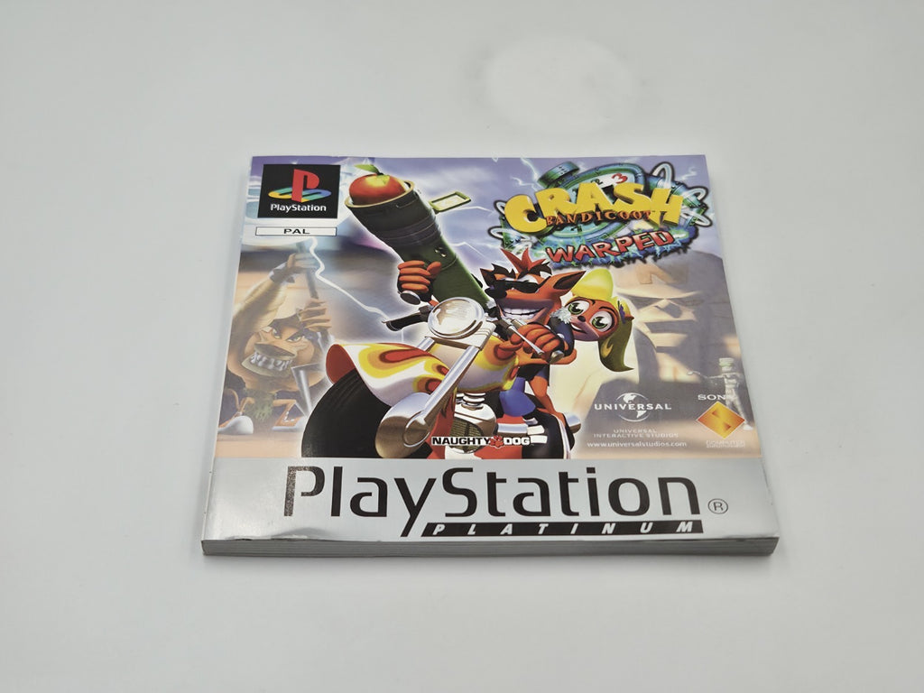 PS1 Playstation 1 Spiel Crash Bandicoot 3 Warped + OVP + Anleitung Multilingual