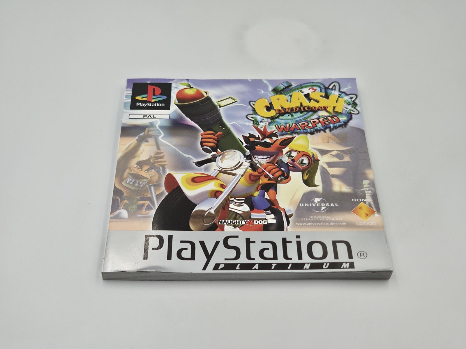 PS1 Playstation 1 Spiel Crash Bandicoot 3 Warped + OVP + Anleitung Multilingual