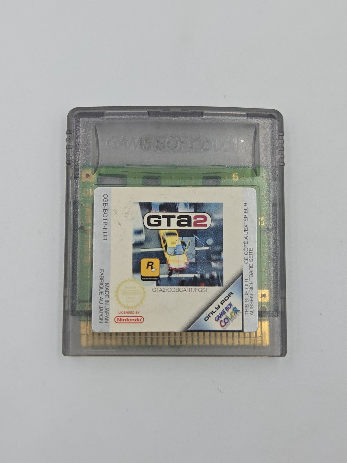 Nintendo Game Boy Color Spiel GTA2 Modul EUR