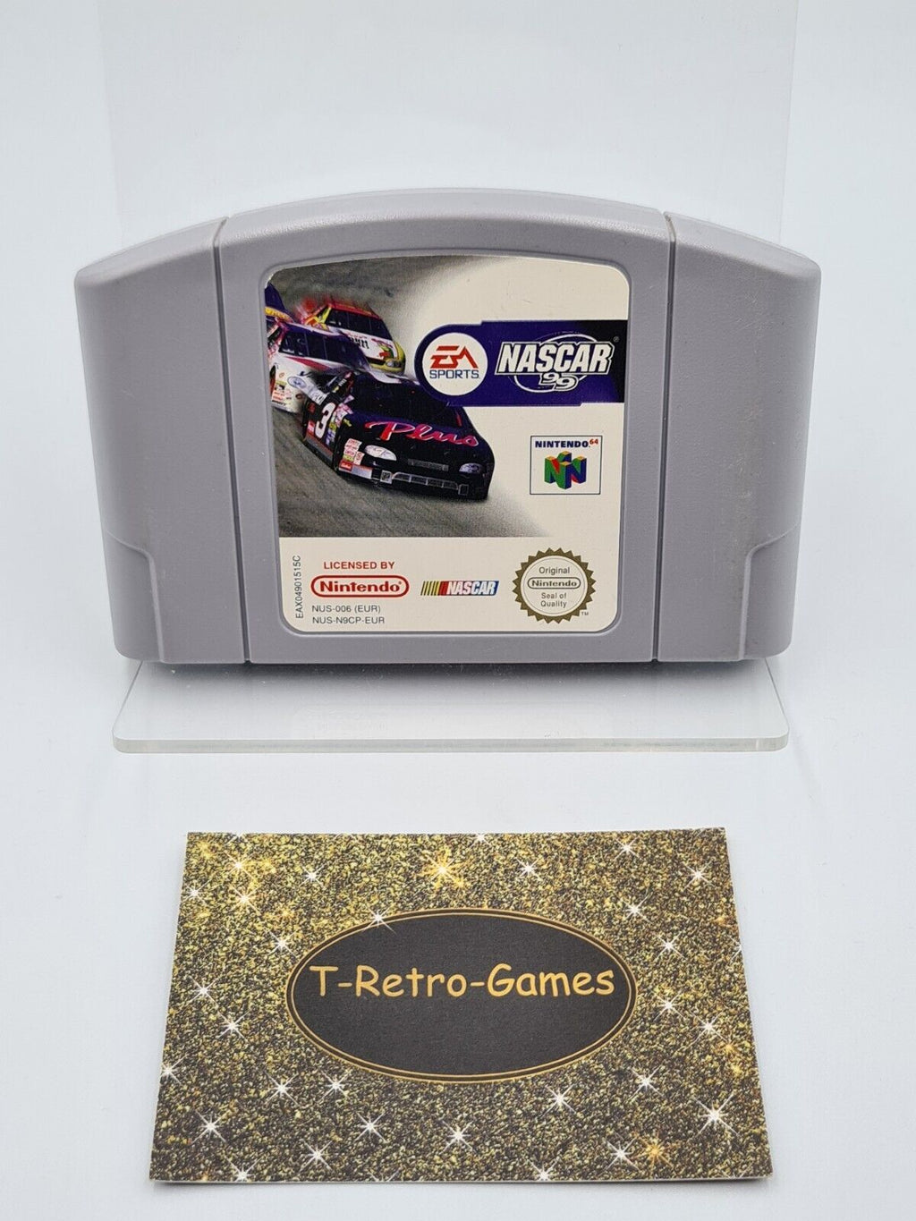N64 Nintendo 64 Nascar 99 Modul EUR - T-Retro-Games 