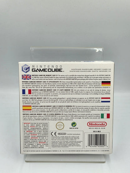 Nintendo Gamecube Memory Card 59 OVP DOL-A EUR