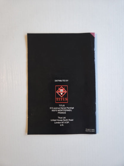 SNES Super Nintendo Realm Spielanleitung Instruction Booklet EUR